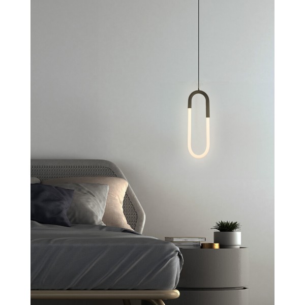 Подвесной светильник, люстра Azzardo AZ5739 Nexus LED 1x9W 3000K 720Lm IP20 черный - фото №1