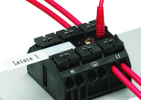 Клеммная колодка Wago 862-503 с фиксацией винтами на поверхности без маркировки (черная) - фото №2