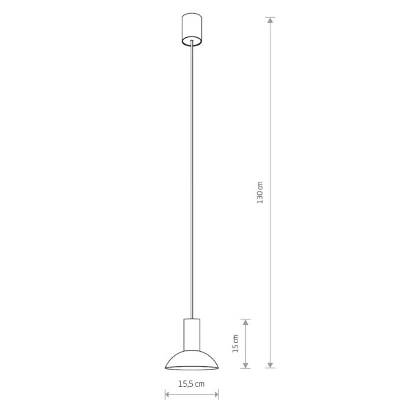 Подвесной светильник, люстра Nowodvorski 8194 Hermanos C GU10 1x10W IP20 Черный - фото №1