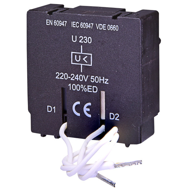 Расцепитель минимального напряжения ETI 004600180 U 220В