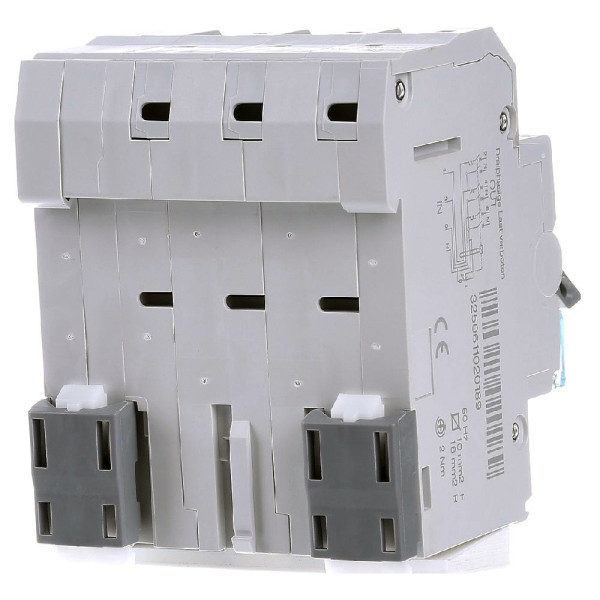 Диференціальний автоматичний вимикач Hager ADZ366D Зх(1п+N), C16А, 30мА - фото №3