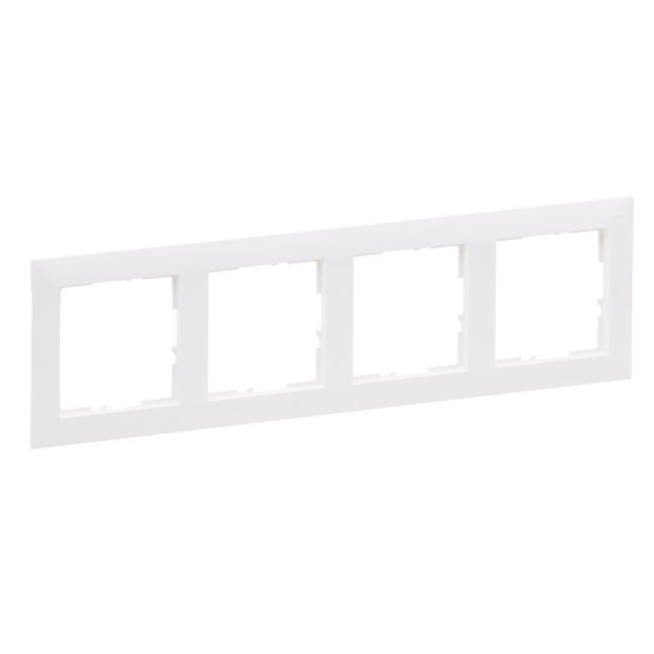 Рамка 4-постовая Legrand SUNO (белый) 721504