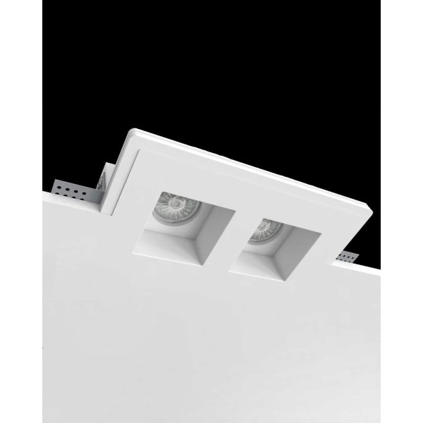 Точковий світильник Promin Double Classik L GU10/G5.3 2x10W IP20 Wh