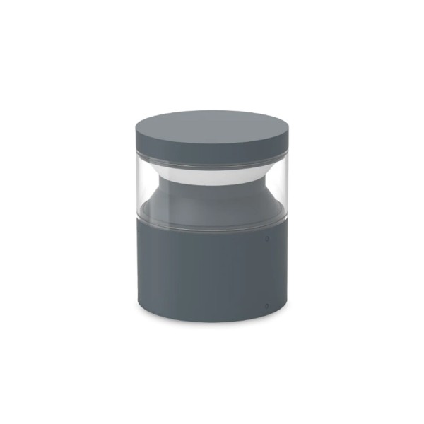 Вуличний світильник Ideal Lux 346656 Boeing Pt H015 Led 1x14W 3000K 1700Lm IP65 Антрацит