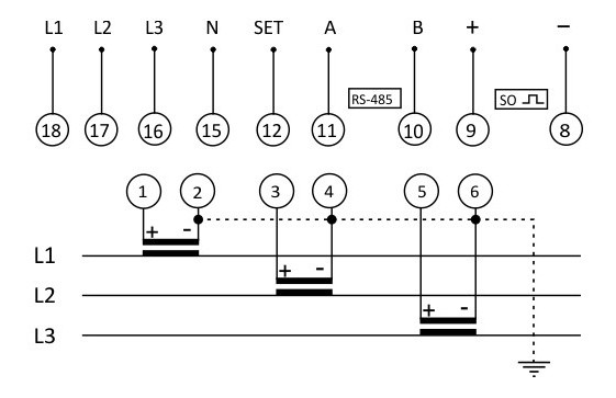 Электросчётчик LЕ-03M CT - фото №3