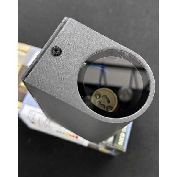 Світильник вуличний Nowodvorski 39517 Nico GU10 2x10W IP54 Gr - фото №1