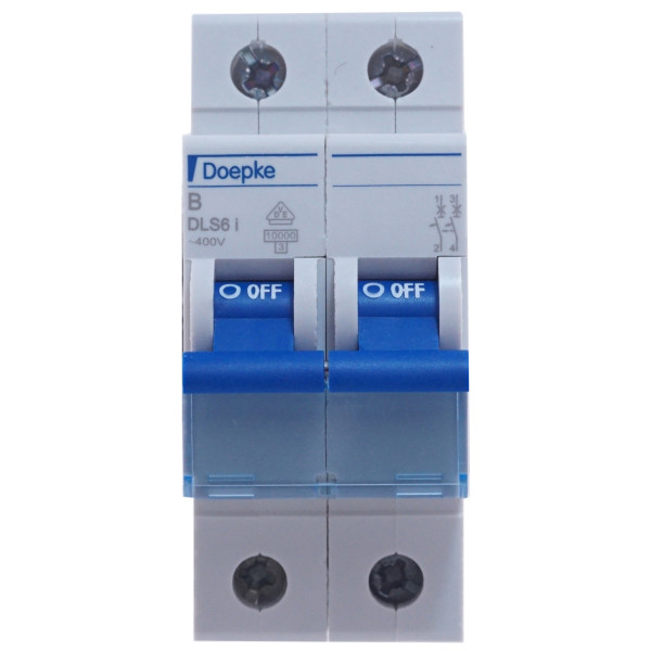 Автоматический выключатель Doepke DLS6i B20-2 - фото №2