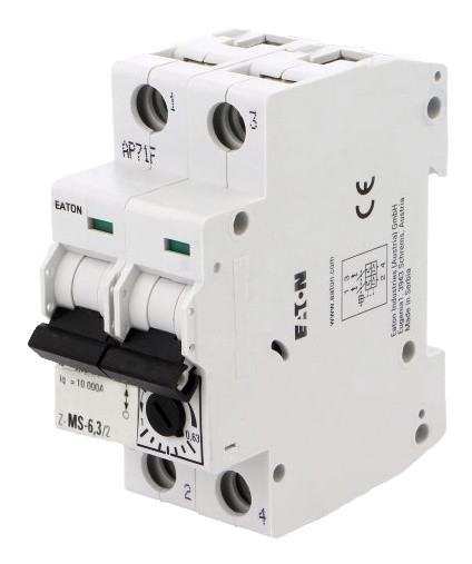 Автомат захисту двигуна Eaton Moeller Z-MS-6,3/2