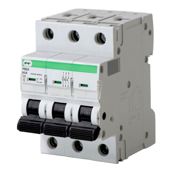Вимикач навантаження Promfactor FSD3 3P 80A (FSD33080)