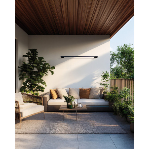 Вуличний світильник Kanlux 38895 Yalte LED 1x8W 3000K 340Lm IP54 чорний - фото №2