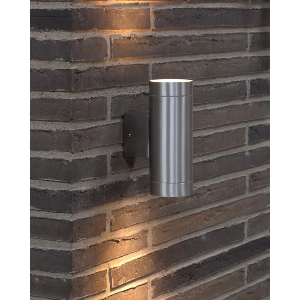 Вуличний світильник Nordlux 21519929 Tin GU10 2x35W IP54 хром - фото №1