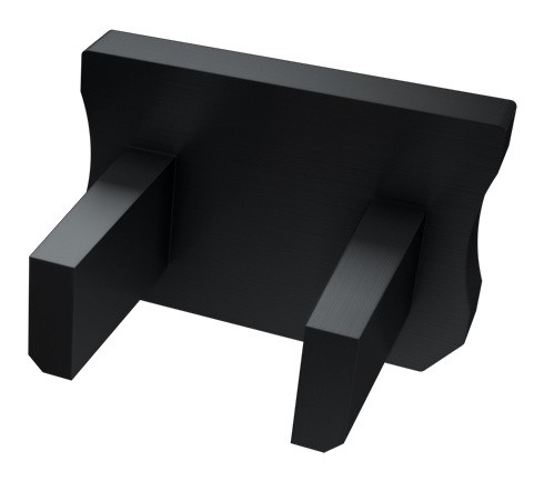 Заглушка Lumines для X без отвору чорний - фото №1