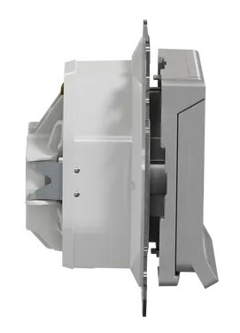 Розетка Schneider Electric Sedna Design & Elements с заземлением шторками и крышкой IP44 алюминий SDD213024 - фото №2