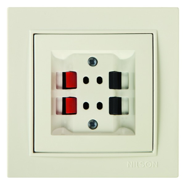 Розетка Nilson Thor кремова аудіо стерео ( 27121050 )