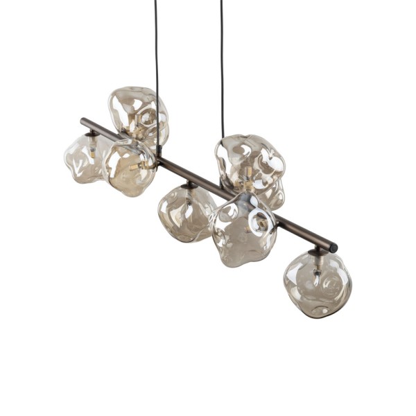 Подвесной светильник, люстра TK Lighting 11037 Lava G9 9x8W IP20 коричневый - фото №4