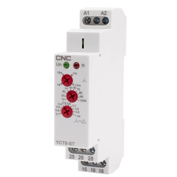Реле витримки часу CNC Electric YCT8-ST AC 400В 2СО 16А АС1 250В/DC 24В (Б00044218)
