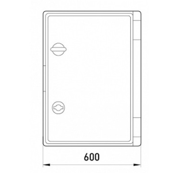 Бокс ударопрочный Enext e.plbox.600.800.260.blank - фото №5