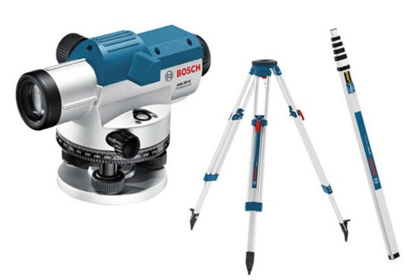 Оптический нивелир Bosch GSB 26 D+BT160+GR500 (0601068002)