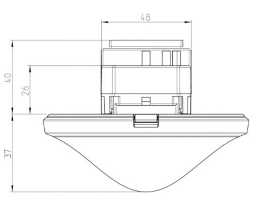 Датчик присутності Theben thePrema S360-100 E UP - фото №6