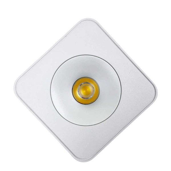 Cветильник точечный накладной SIDNEY-S 10W 4000K IP20 квадрат белый Violux ( 330441 ) - фото №2