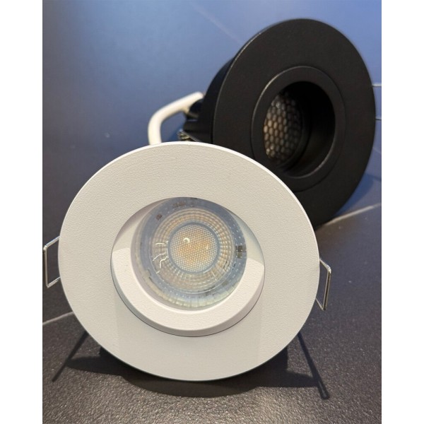 Точковий світильник Kloodi KD-KOMO R85 IP65 WH GU10 1x10W білий - фото №1