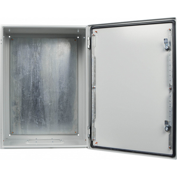 Металлический корпус Аско-Укрем Ubox с монтажной панелью 700х500х300мм IP65 - фото №2
