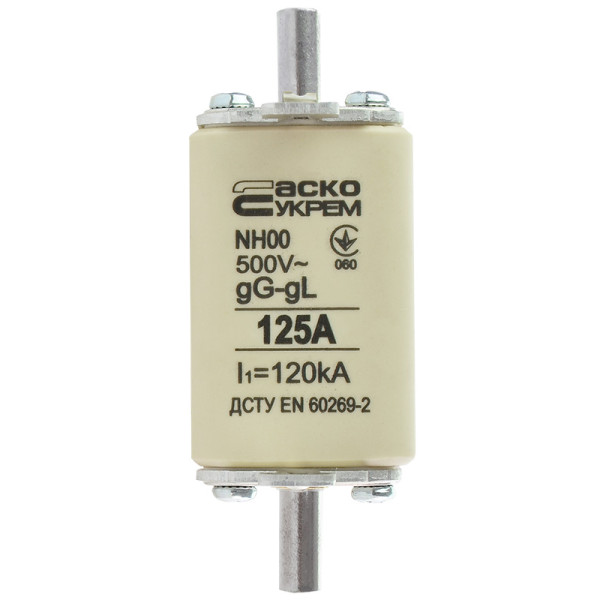 Запобіжник Аско-Укрем NH00 125A gG (A0050010016)