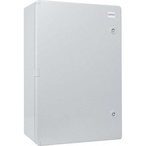 Ударостійкий корпус з АБС-пластику Аско-Укрем UBox 400x600x200мм (непрозорі дверцята) - фото №2