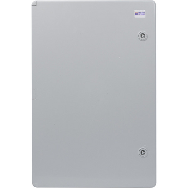 Ударостійкий корпус з АБС-пластику Аско-Укрем UBox 400x600x200мм (непрозорі дверцята) - фото №3