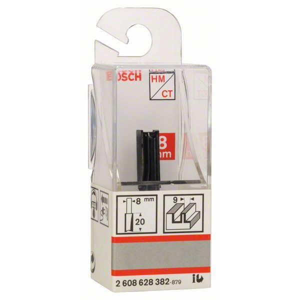 Пазова фреза Bosch Std S8/D9/L20 - фото №1