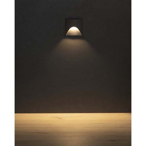 Светильник для подсветки лестницы/коридора Kanlux 39128 Exin LED 1x2.5W 3000K 50Lm IP65 серый - фото №1