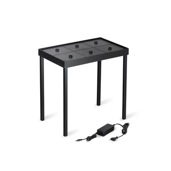 Основание для уличных настольных ламп Cute Ideal Lux 348377 Cute Charging Station IP20 Черный