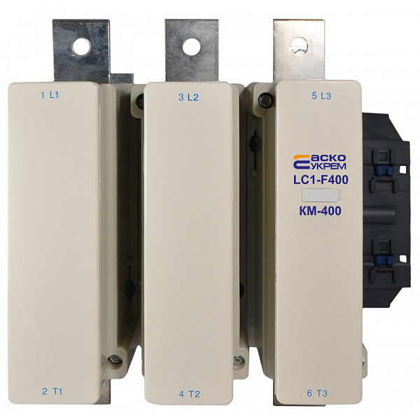 Корпусный контактор Аско-Укрем KM 400 М7 220В LC1-F400 (A0040020016) - фото №1