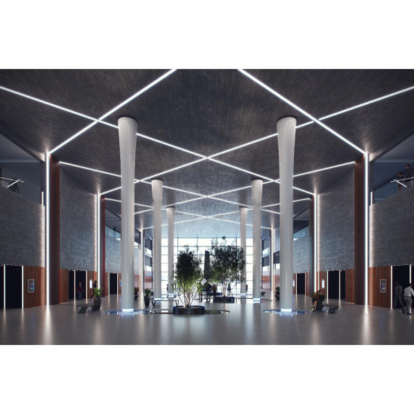 Профиль для светодиодной ленты Lumines SORGA белый - фото №3