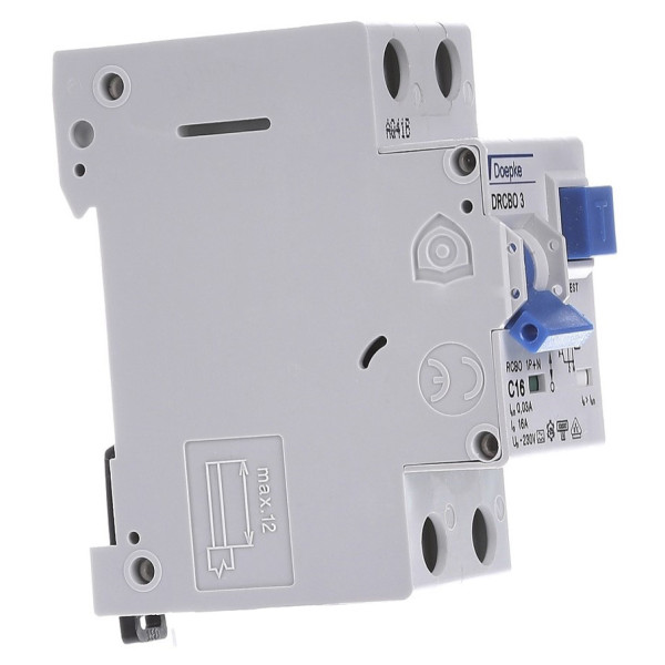 Дифавтомат Doepke DRCBO 16А (1+N) - фото №5