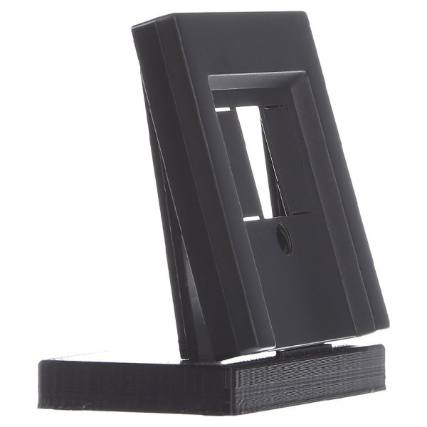 Накладка для розетки телекомунікаційної антрацит Merten, MTN297914 - фото №3