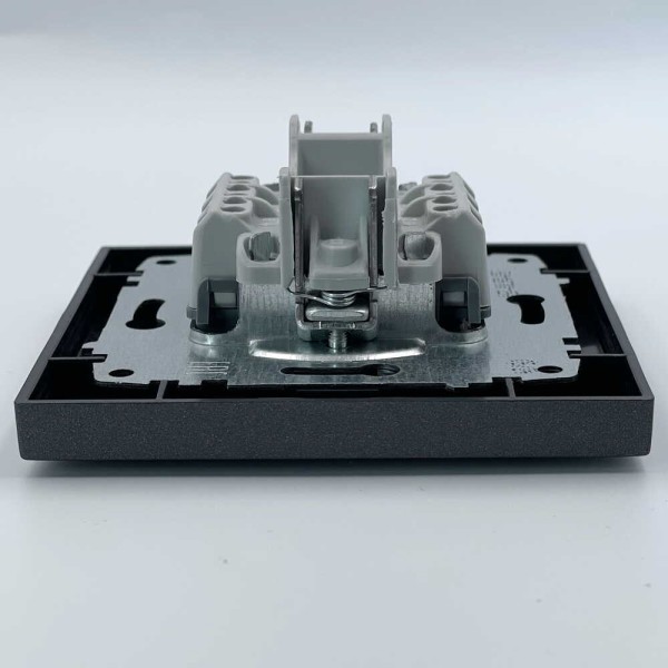 Выключатель EL-BI VEGA антрацит матовый 3-кл ( 510-016700-254 ) - фото №3