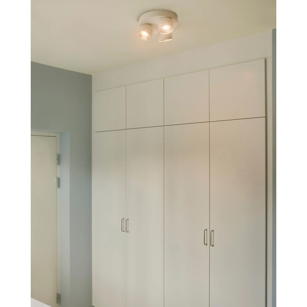 Світильник поворотний, спот Nordlux 2310420101 Pitcher GU10 3x10W IP20 білий - фото №1