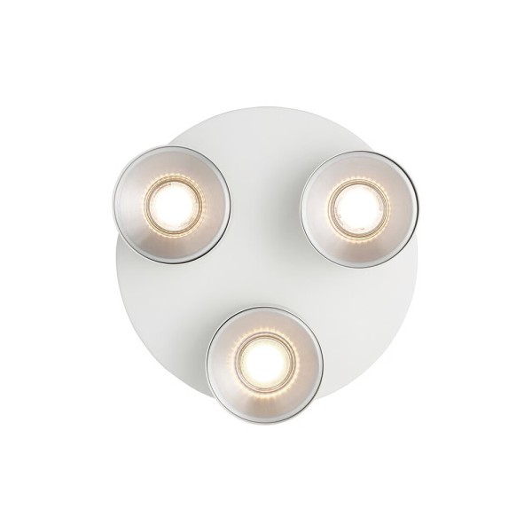 Світильник поворотний, спот Nordlux 2310420101 Pitcher GU10 3x10W IP20 білий - фото №2