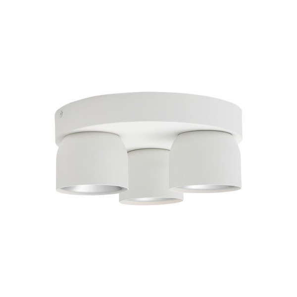 Світильник поворотний, спот Nordlux 2310420101 Pitcher GU10 3x10W IP20 білий - фото №3