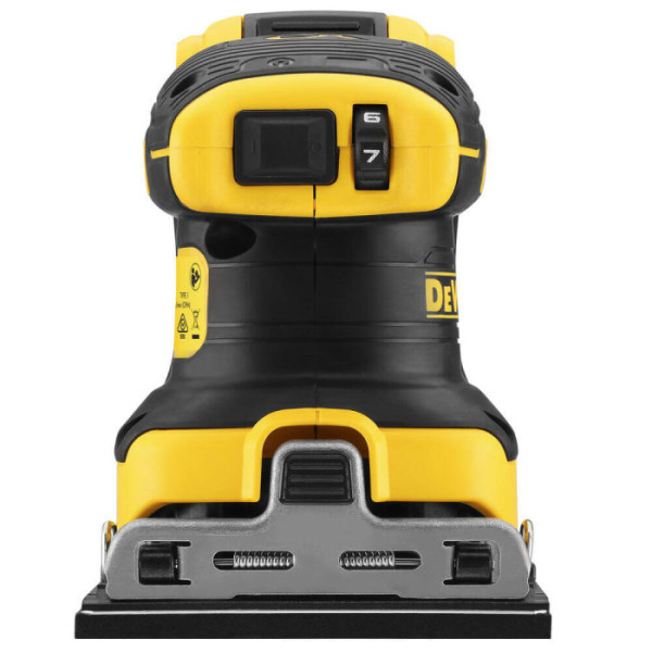Вибрационная шлифмашина DeWALT DCW200NT XR Li-Ion 18В 8000-13500об/мин - фото №3