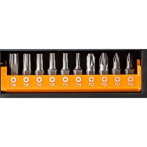 Набор отверток и насадок Neo Tools 04-210 (37шт) - фото №4