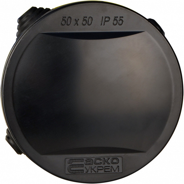 Розподільча коробка Аско-Укрем UAtmo Jet Black 50*50 - фото №2