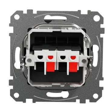 Аудіорозетка Schneider Electric Sedna Design & Elements чорна SDD114411 - фото №3