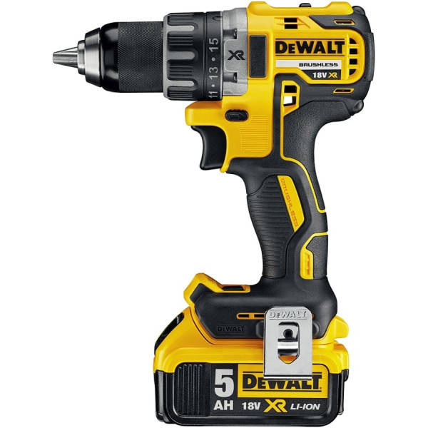 Шуруповерт аккумуляторный DeWALT DCD791P2 18В - фото №1