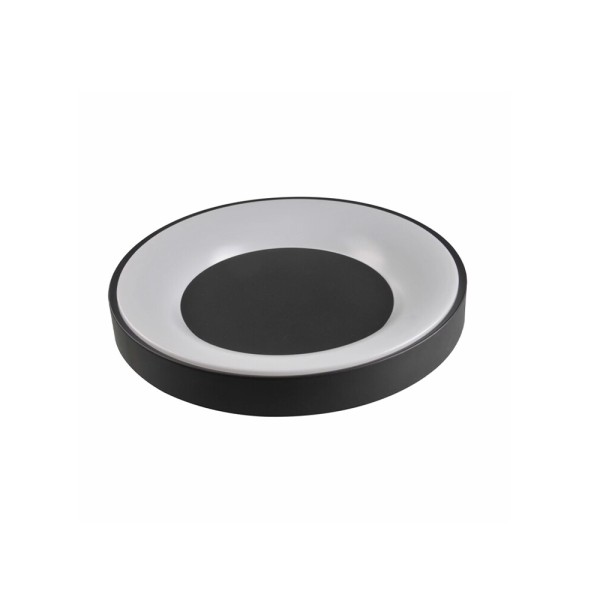 Люстра із пультом світлодіодна, стельовий світильник Goldlux 326713 Witold LED 1x48W 3000K/4000K/6000K 5300Lm IP44 чорна - фото №2