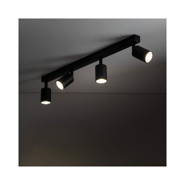 Світильник поворотний, спот TK Lighting 6177 Top GU10 4x10W IP20 Bk - фото №3