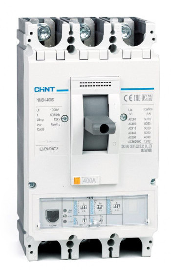 Силовой автоматический выключатель Chint NM8N-400S EN 400 3P