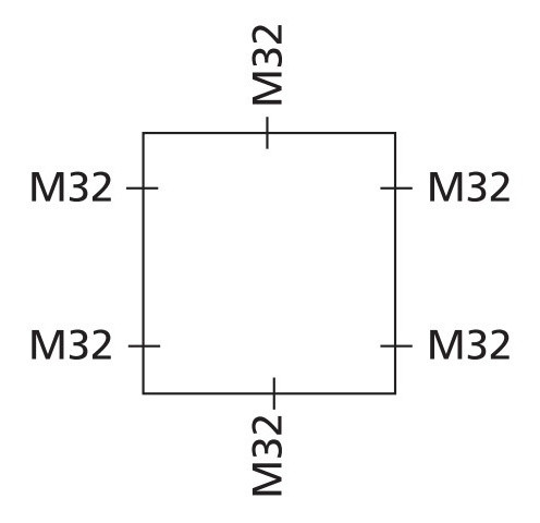 Зовнішня сполучна коробка Spelsberg WK 100-L (sp41090601) IP54 - фото №2