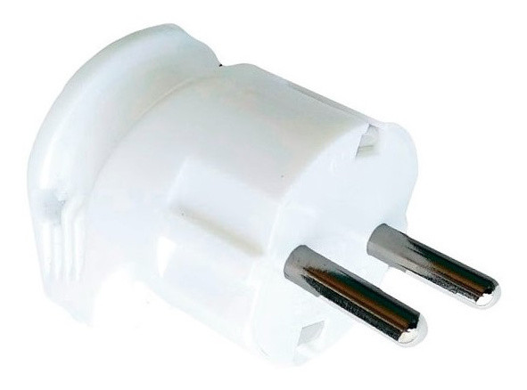 Електрична вилка TNSy В 16 євро кутова моноблочна з заземленням біла (TNSy5000071)